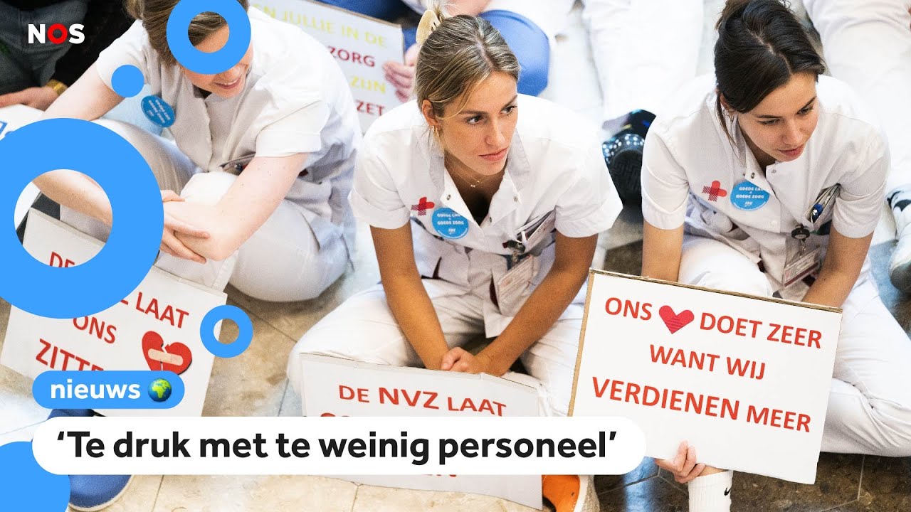 Lange werkdagen en weinig salaris: Ziekenhuizen voeren actie