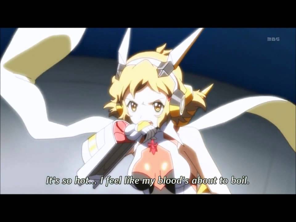 Symphogear G Hibiki vs Miku Eng sub