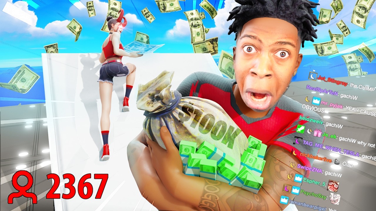 SURVIVING A $100,000 BOUNTY vs MY CHAT!