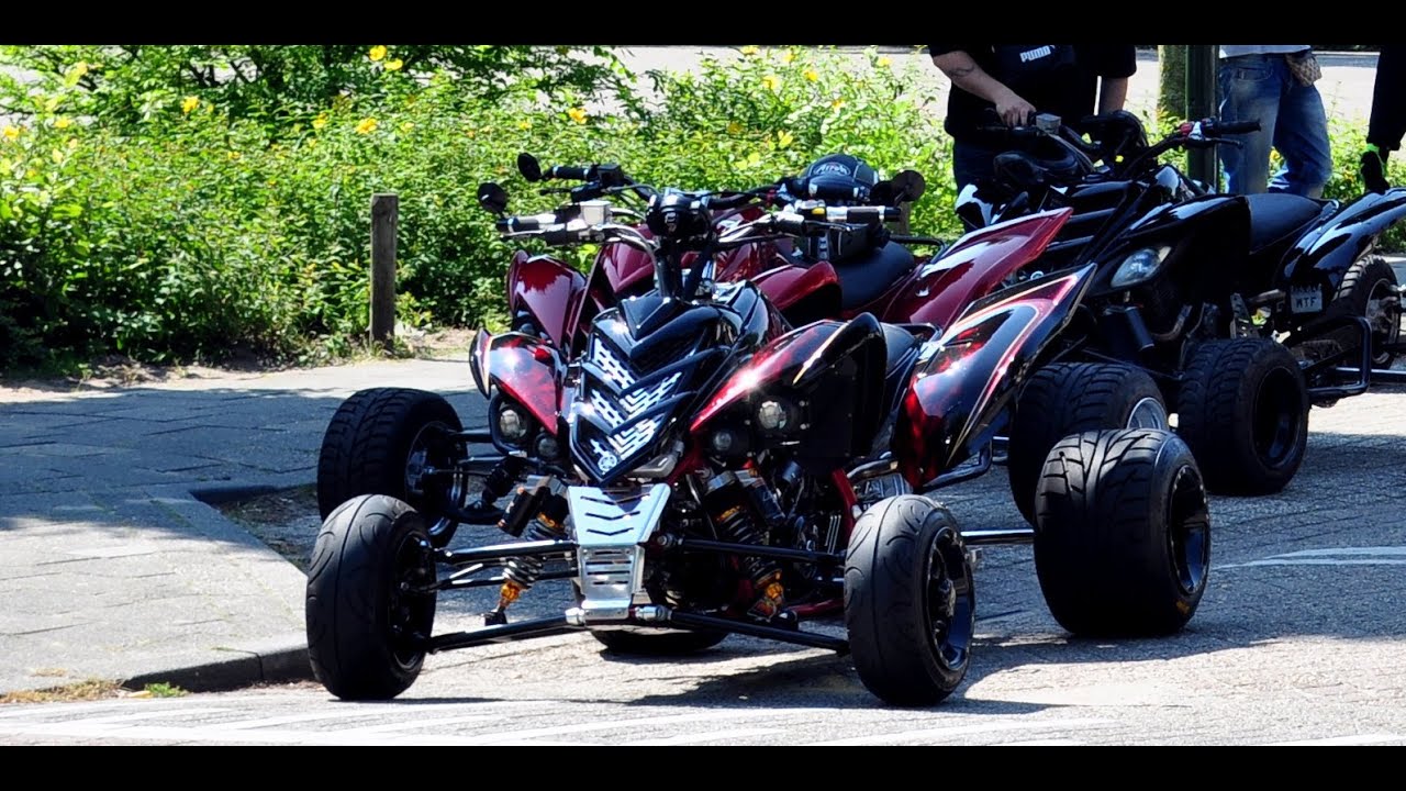 World's first Yamaha Raptor with rideheight adjustment part II