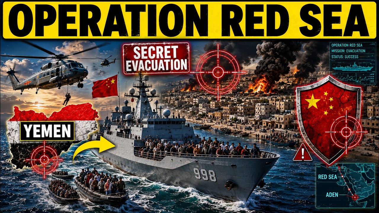 Operation Red Sea Explained | China&rsquo;s Secret Yemen Evacuation That Shocked the World