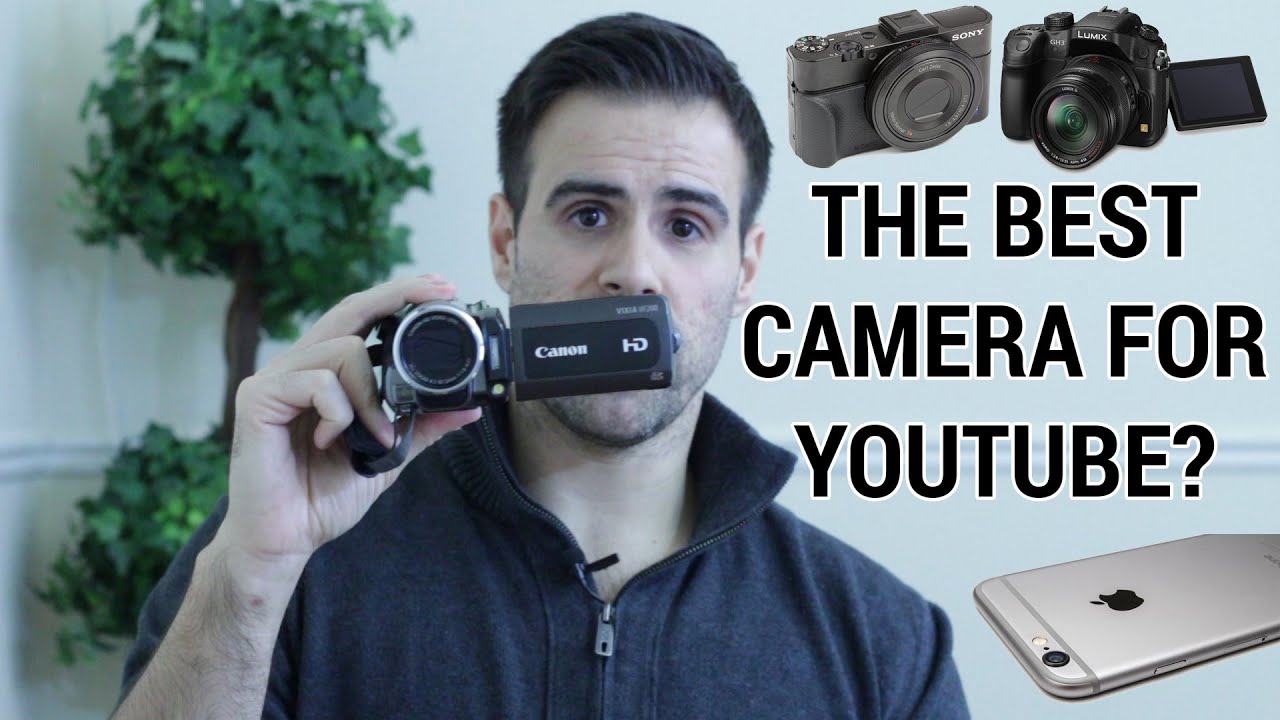 How to Pick the Best Video Camera for YouTube Videos