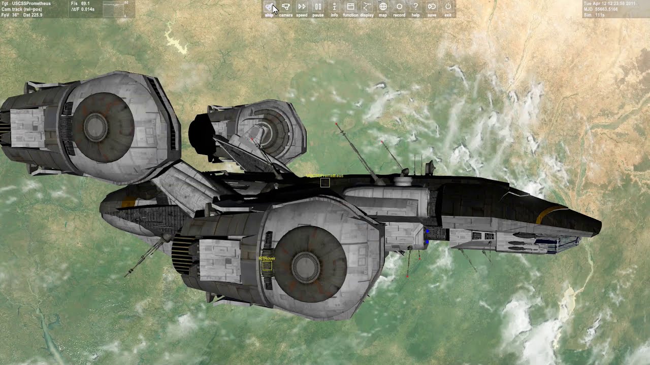 Orbiter Space Flight Simulator 2016 - Large Space Stations and Deep Space Ships