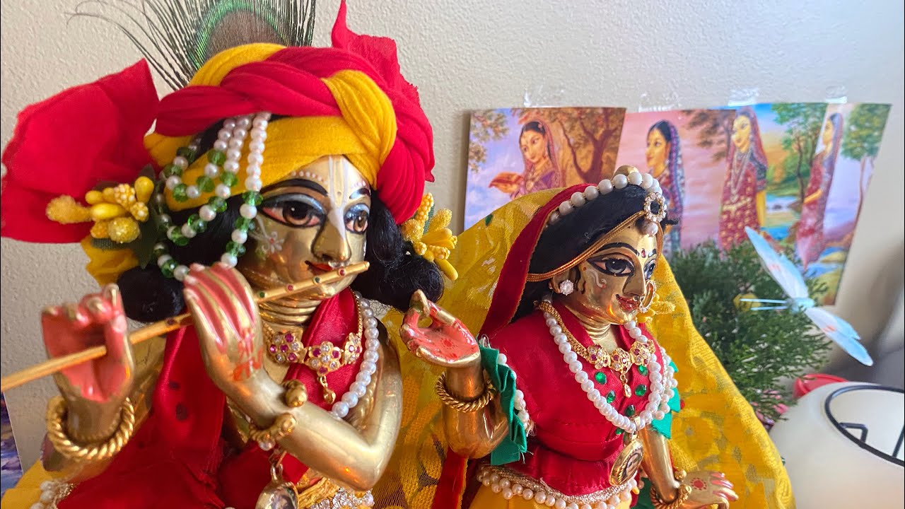 Turban (Mukut) making tutorial- Dressing Sri Sri Radha Krishna (without any pins or sharp ornaments)