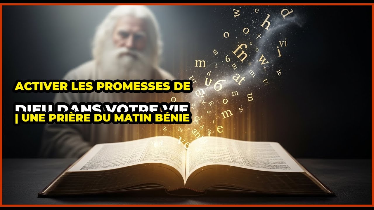 Activer les Promesses de Dieu dans Votre Vie | Une Prière du Matin Bénie
