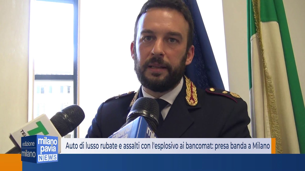 Auto di lusso rubate e assalti con l'esplosivo ai bancomat, presa banda a Milano