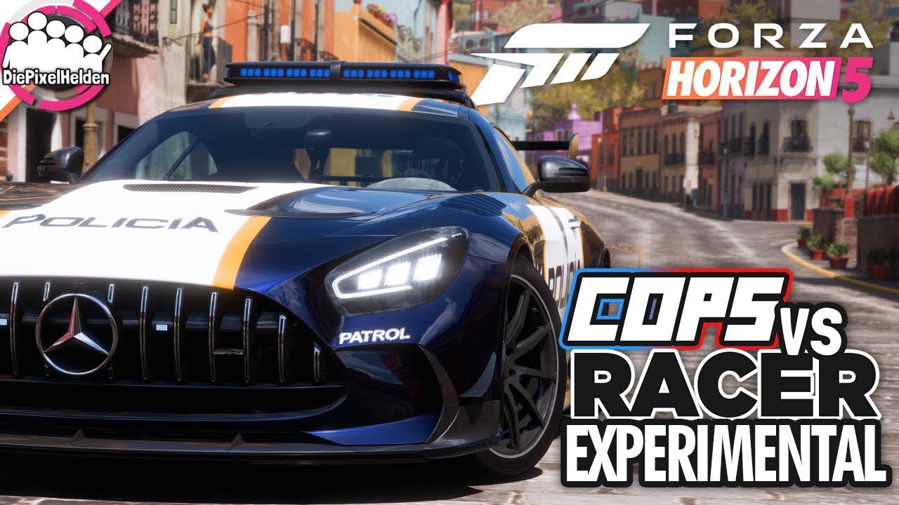 Jetzt rüsten auch die Cops auf 😁 - COPS vs RACER Experimental - FORZA HORIZON 5 MULTIPLAYER