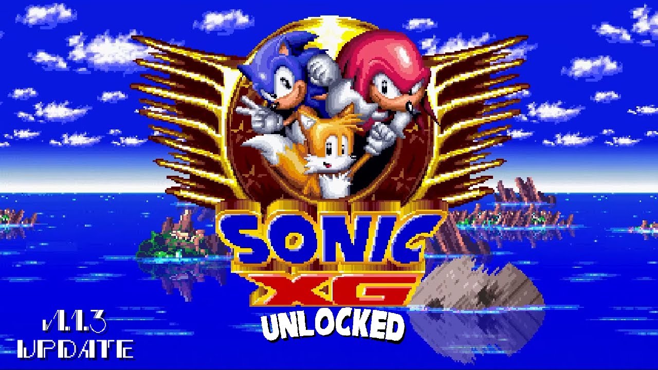 Sonic XG Unlocked Recreation (v1.1.3 Update) ✪ Full (3P) Playthrough (1080p/60fps)
