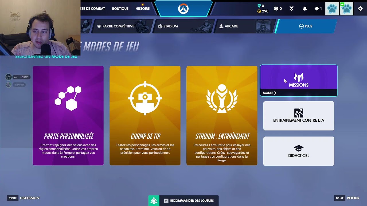 Vas y on test la maj d'Overwatch ! https://twitch.tv/toxycrush