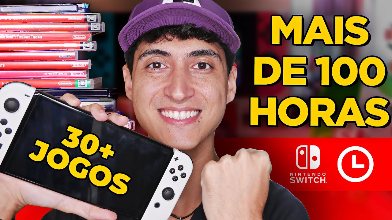 Os 30 melhores jogos longos para JOGAR 100h+ no Nintendo Switch e valer seu preço | #NintendoBarato