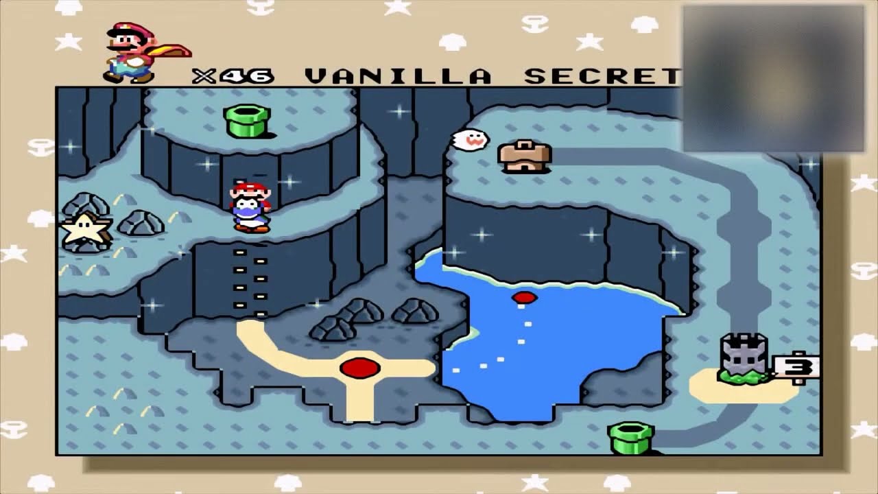 Super Mario World #17 (PT-BR) - Vanilla Secret 1 (Secret Key Exit) - SNES - Super Nintendo - HD