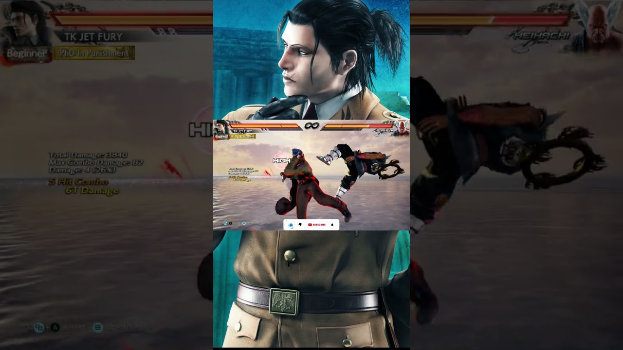 Dragunov Hardest Combo Tekken 7
