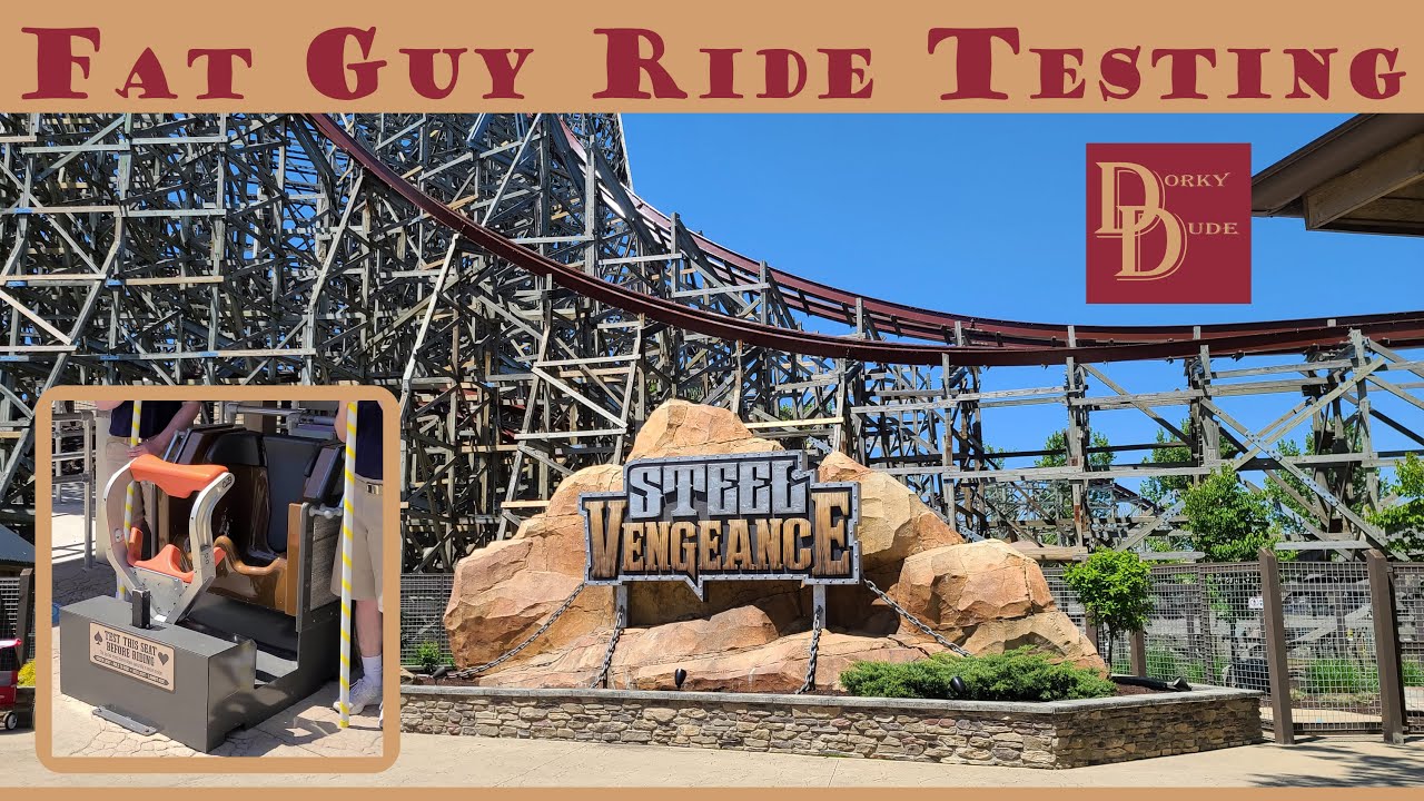 Steel Vengeance - Fat Guy Ride Testing at Cedar Point - a plus size guide to the ride (2021)