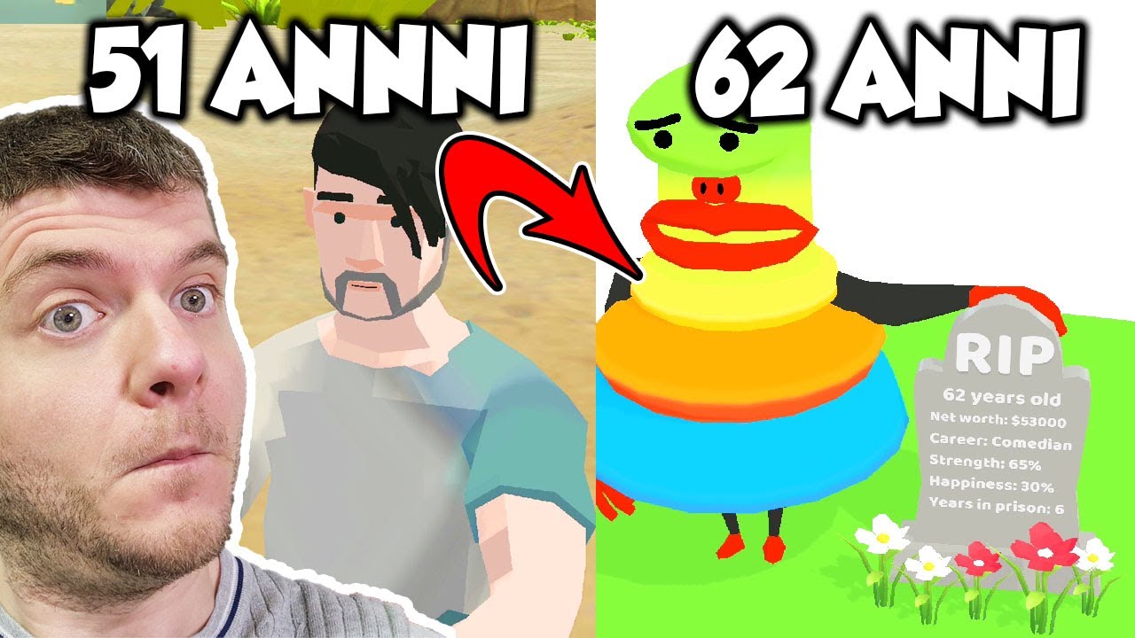 GIGETTO E' MORTO!! - 100 Years Life Simulator - Anni 51 - 62 - Android - (Salvo Pimpo's)