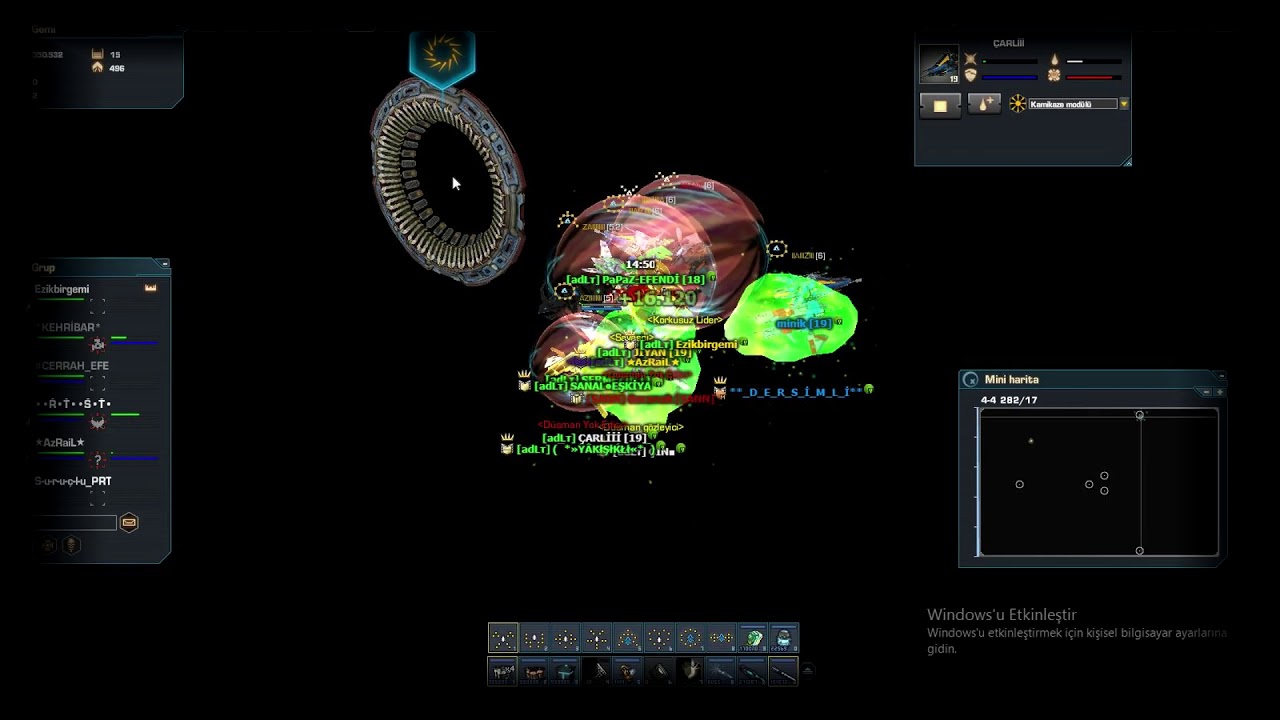 Darkorbit TR5 ADLT vs GARA,NOVA
