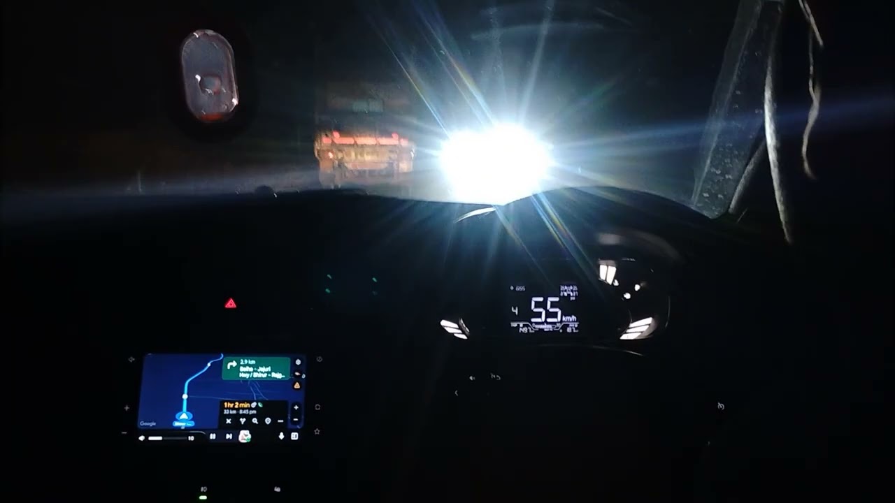 Peaceful Night Drive in Tata Tiago 🚗🌙 | Relaxing Songs & City Lights
