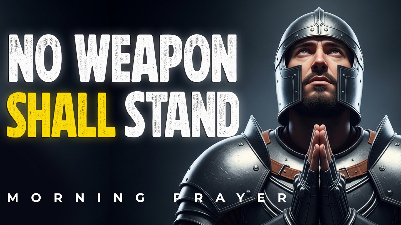 Declare This Morning: No Weapon Formed Against You Shall Prosper | Divine Defense | Daily Prayer