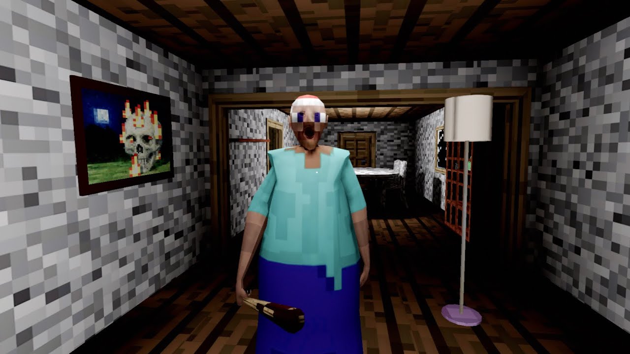 Granny Minecraft House Gameplay | Horror Escape Game Ep 2