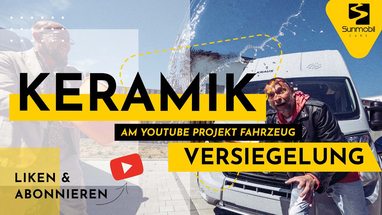 Keramikversiegelung für Wohnmobile und Wohnwagen | Premium-Pflege