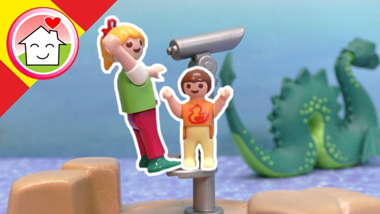 Playmobil en español El monstruo marino - La familia Hauser