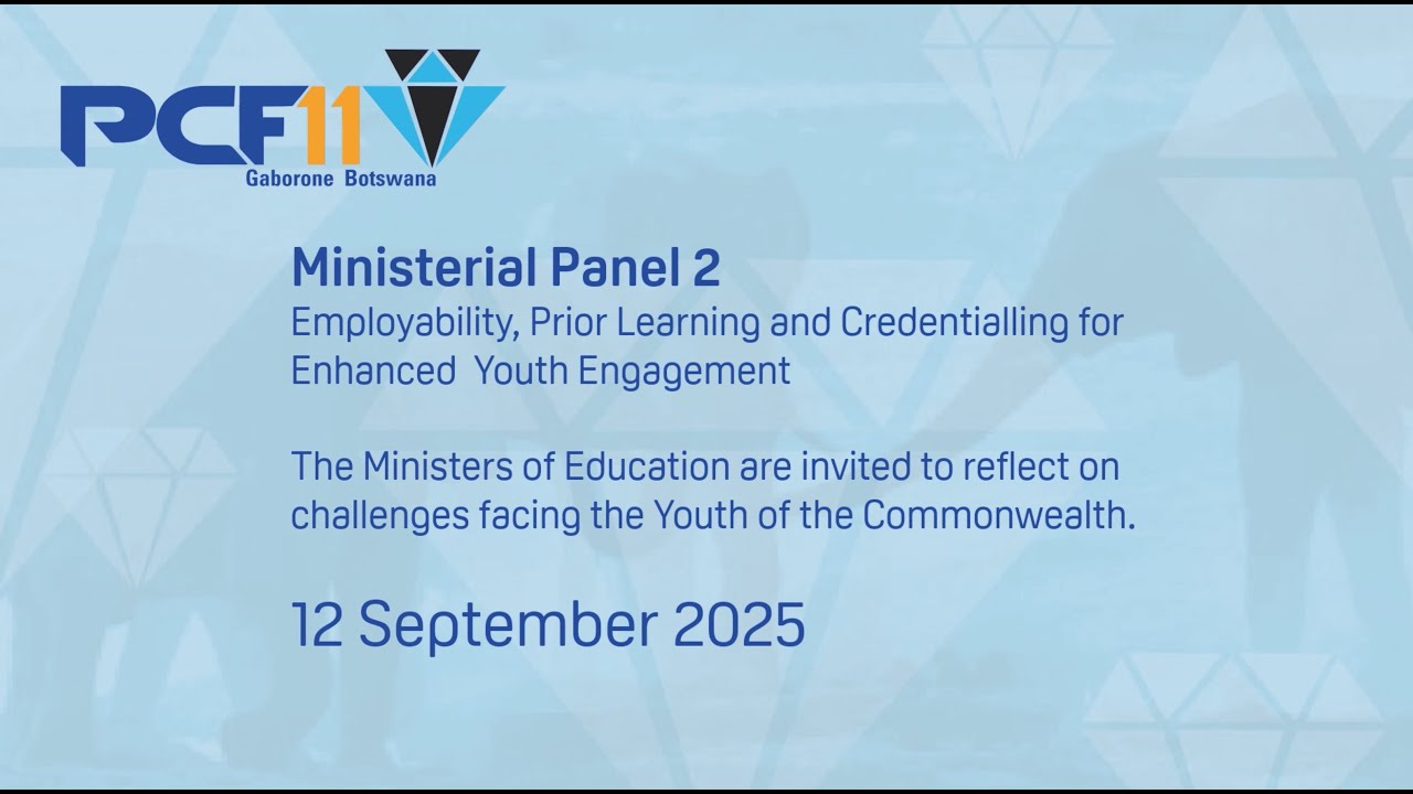 Ministerial Panel 2 - Employability, Prior Learning and Credentialing for Enhanced Youth Engagement