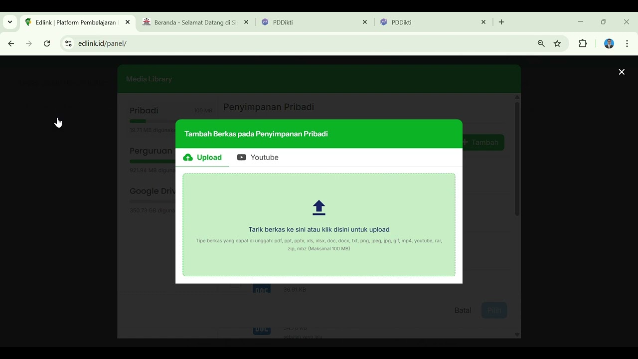 TUTORIAL PENGGUNAAN EDLINK