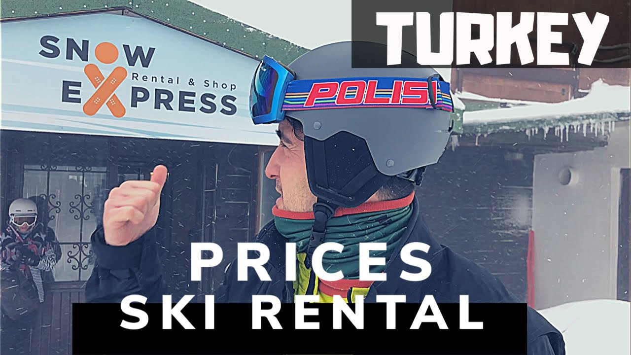 Snowboard and Ski Rental Prices in Uludag TURKEY