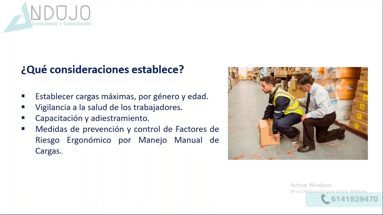 NOM 036 STPS 2018 1 Factores de Riesgo Ergonómico
