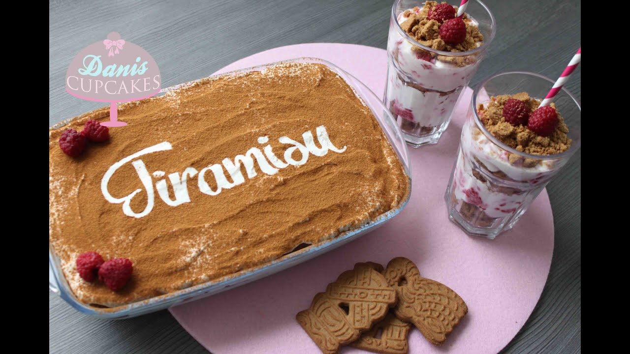 Winter Tiramisu Spekulatius mit Himbeer Mascarpone Creme | Danis Drip