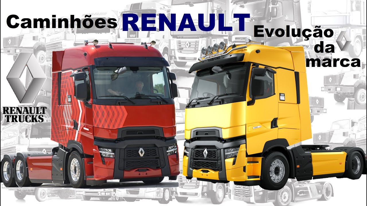 Caminh&otilde;es RENAULT mais evolu&iacute;dos