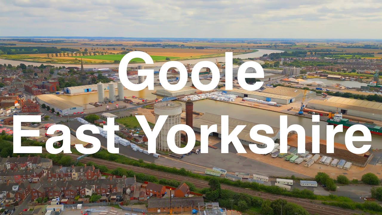Goole East Riding Of Yorkshire By Drone