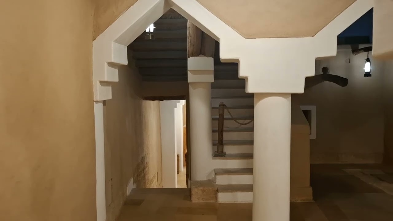 جمال مسجد سبالة موضي |عبارة عن ثلاث طوابق وهذا الطابق الصيفي | حي الطريف | يوم التأسيس السعودي