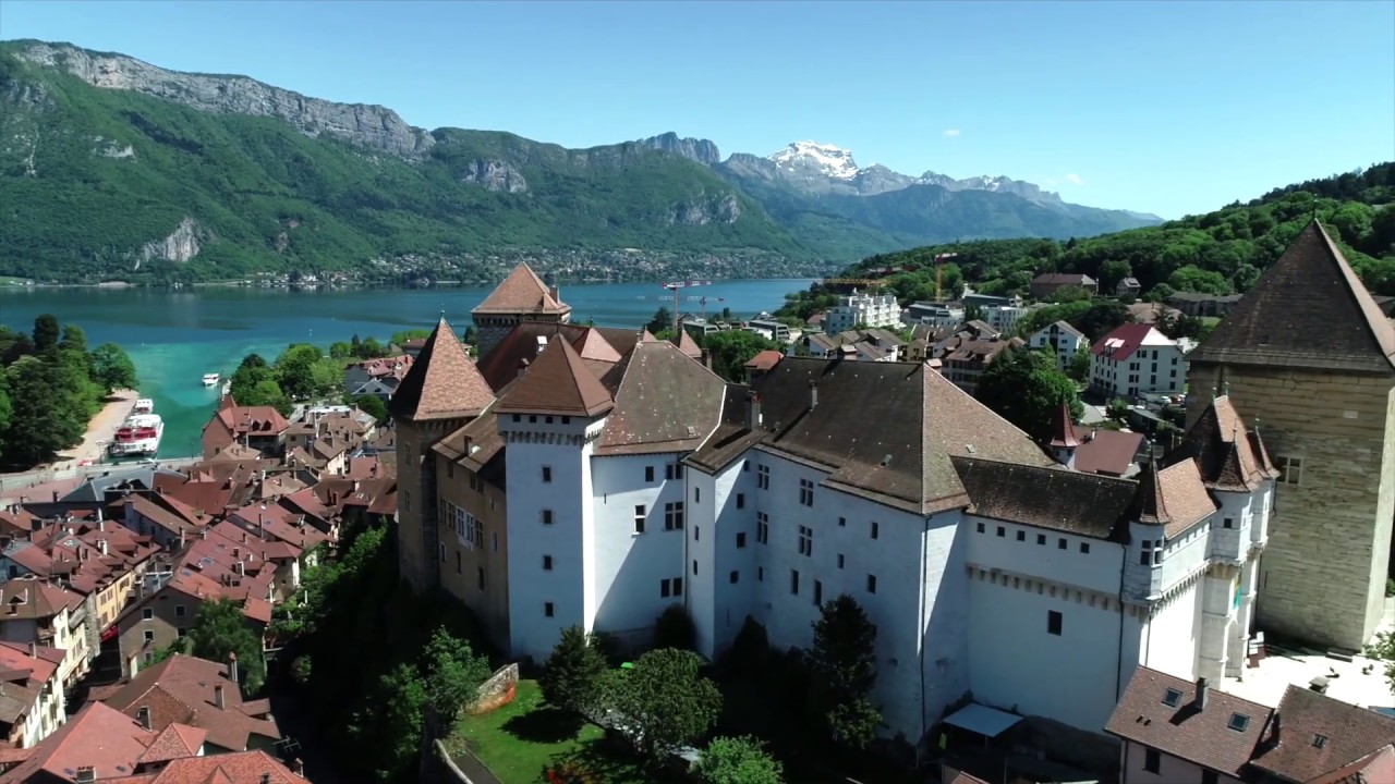 Annecy confinée vue drone - Printemps 2020