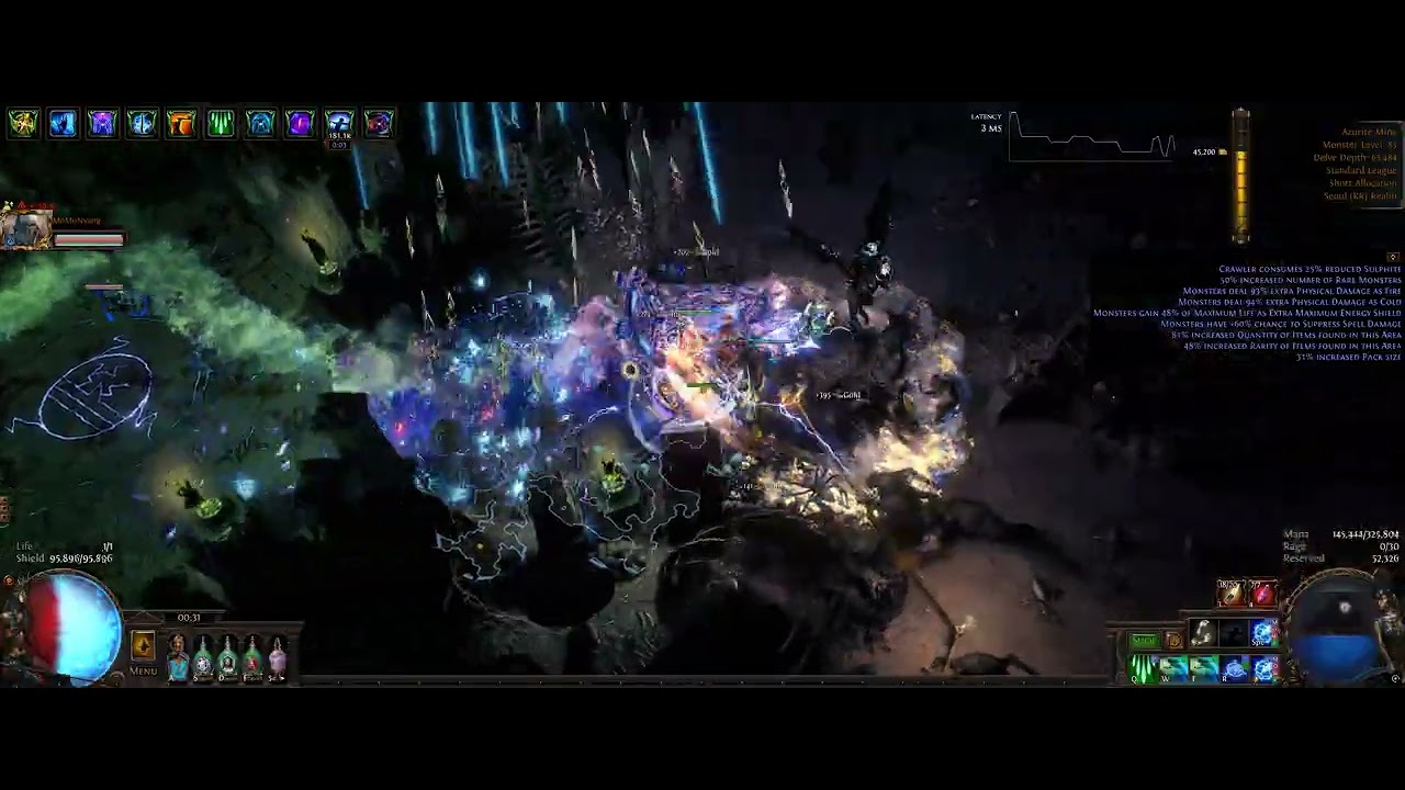 3.28 STD ManaStacking KBOC delve 65k test