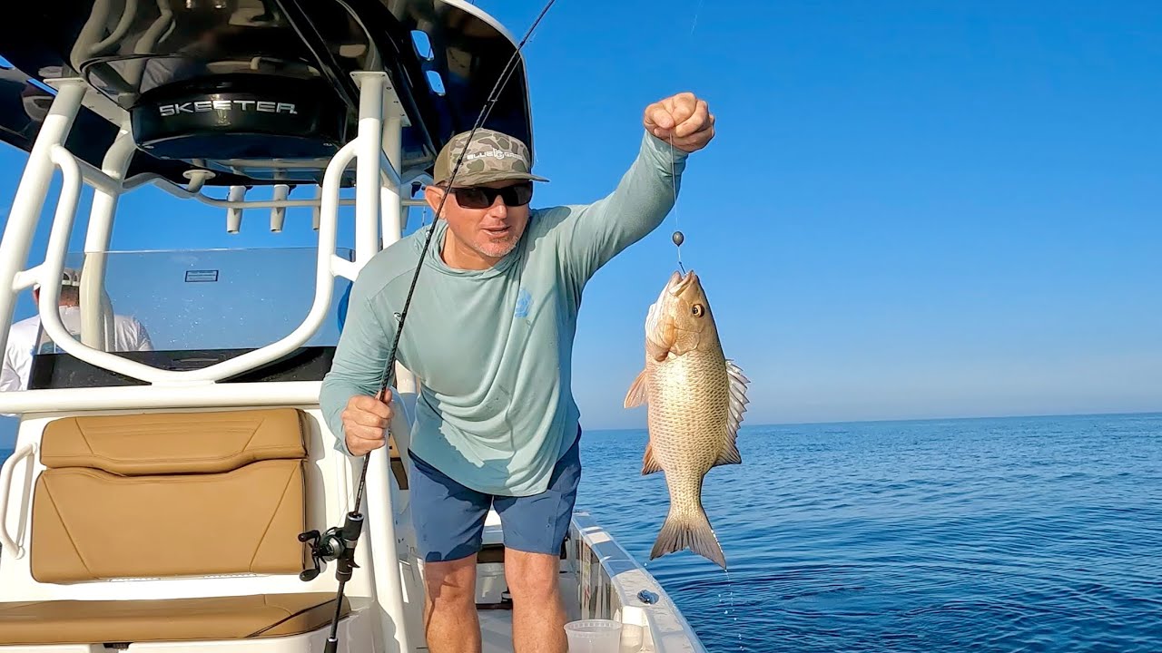 80 Snapper, Grouper and Sheepshead as Fast as We could Catch Them! (Catch Clean Cook)