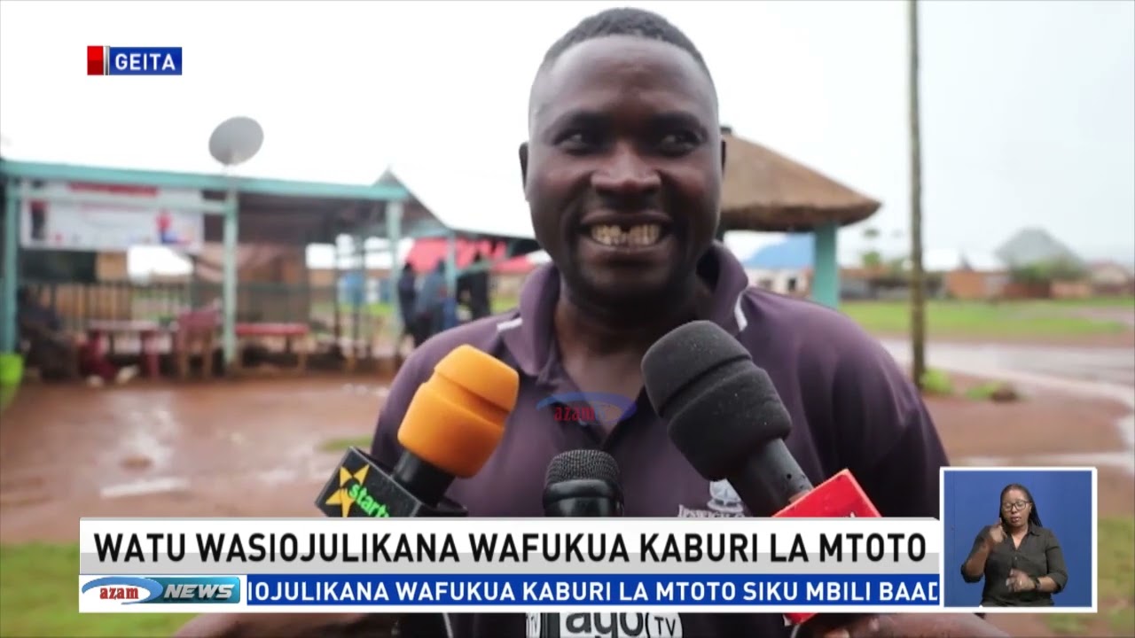Kaburi la mtoto lafukuliwa, mwili na sanduku vyachukuliwa Geita