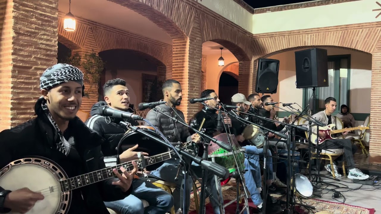 كشكول كناوي رائع  من أداء مجموعة إموريكن IMOURIGNE- TAGROUPIT - AGNAWI
