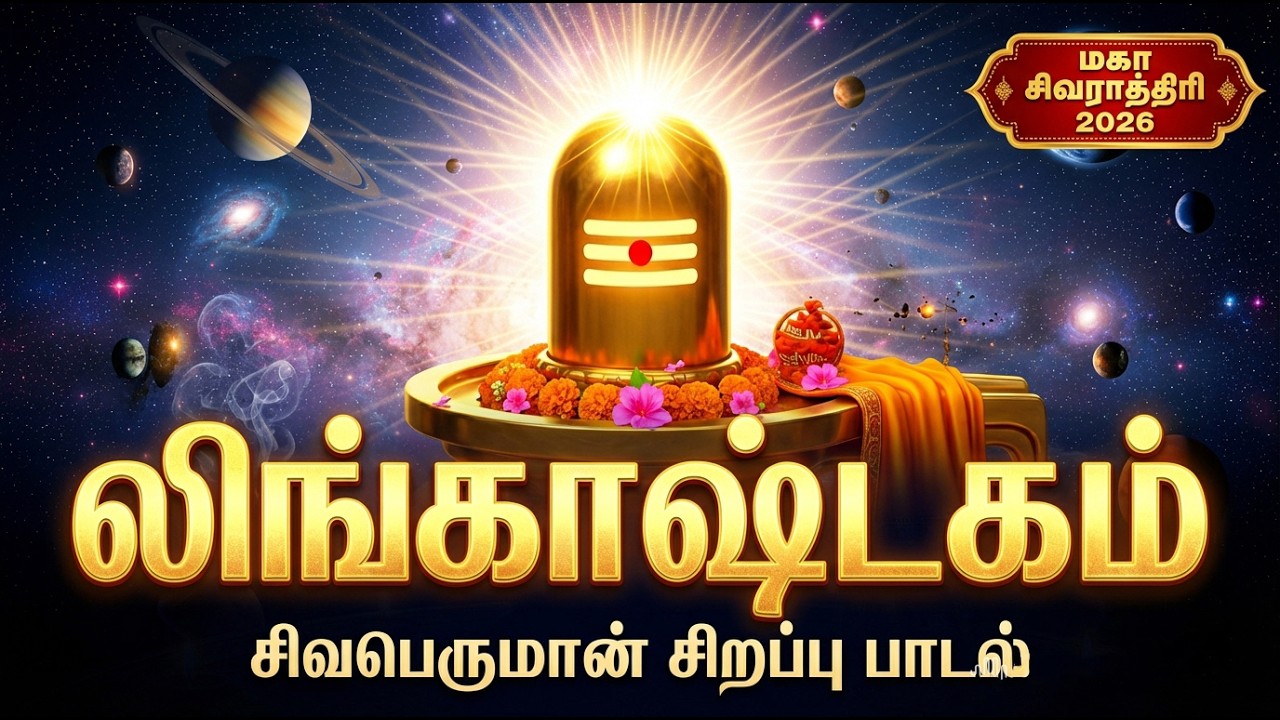 Powerful Lingashtakam Tamil | Shivaratri 2026 Special Devotional Songs | Sivan Bakthi Padalgal