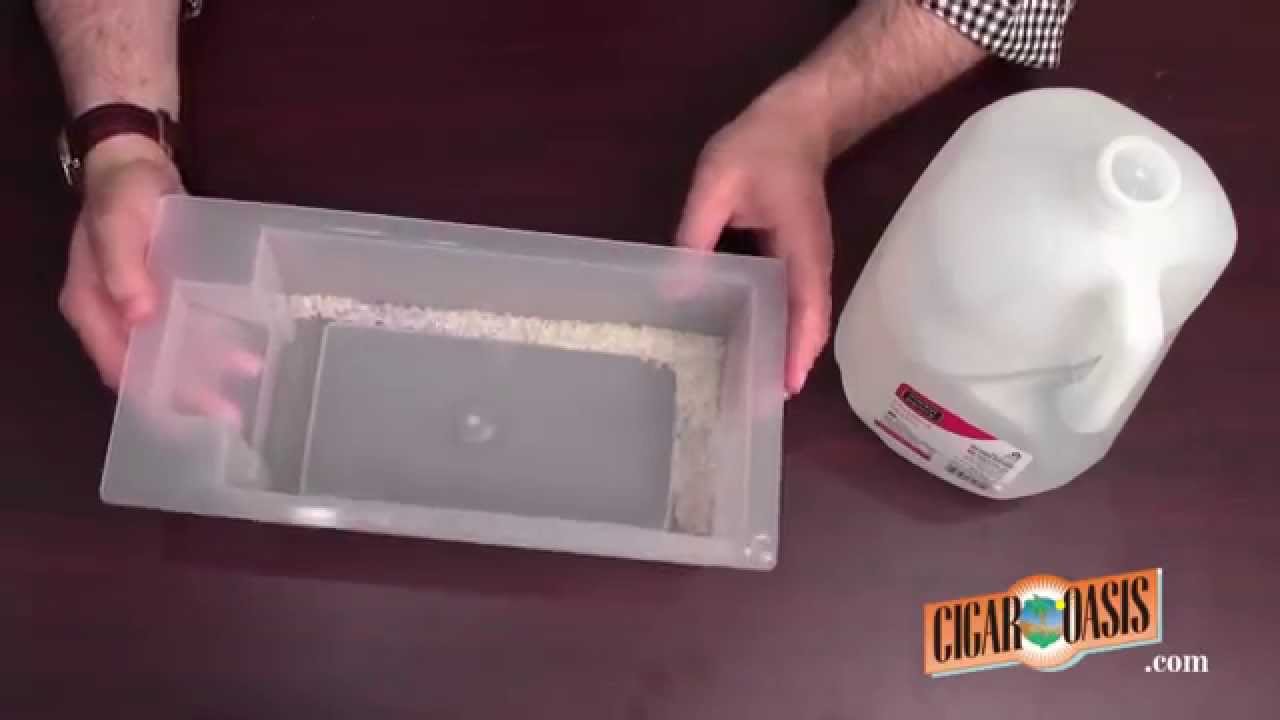 Cigar Oasis Magna: Water Tank Refill Video