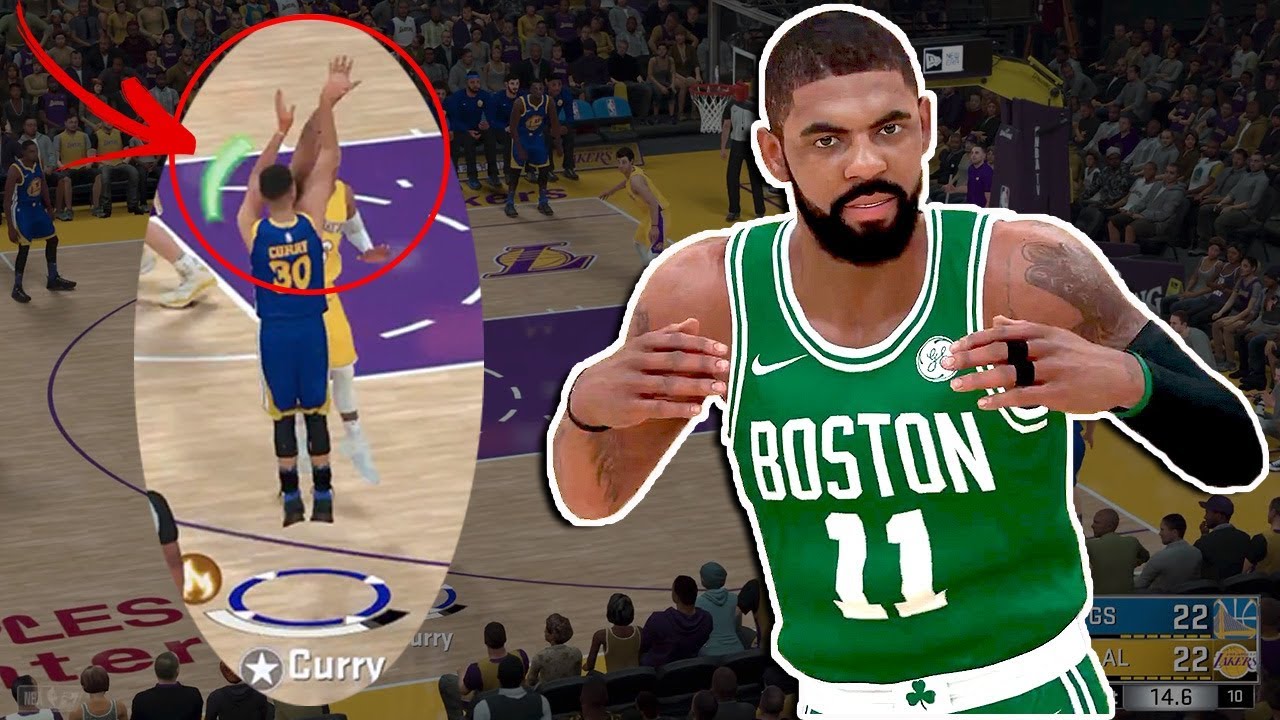 NBA 2K18 NEW SHOT METER Reveal - KYRIE in BOSTON - KOBE & KG Special Guest Commentary