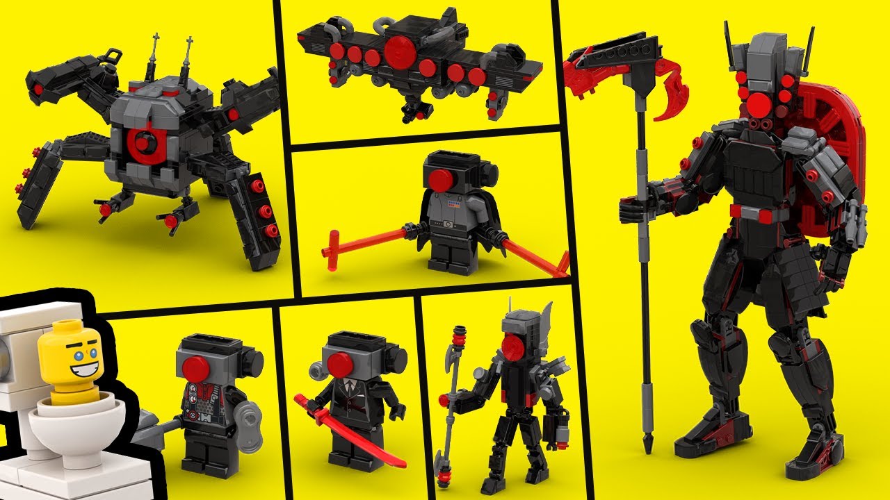 LEGO Skibidi Toilet: How to Build Speakerman Armada