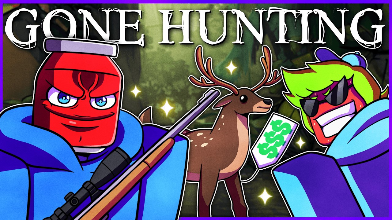 We Played the Most ADDICTING Roblox Hunting Game