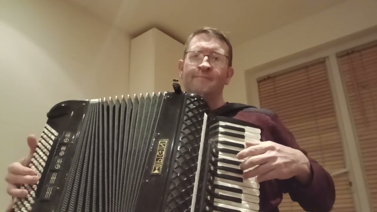 El Farol by Santana played on Piano Accordion 