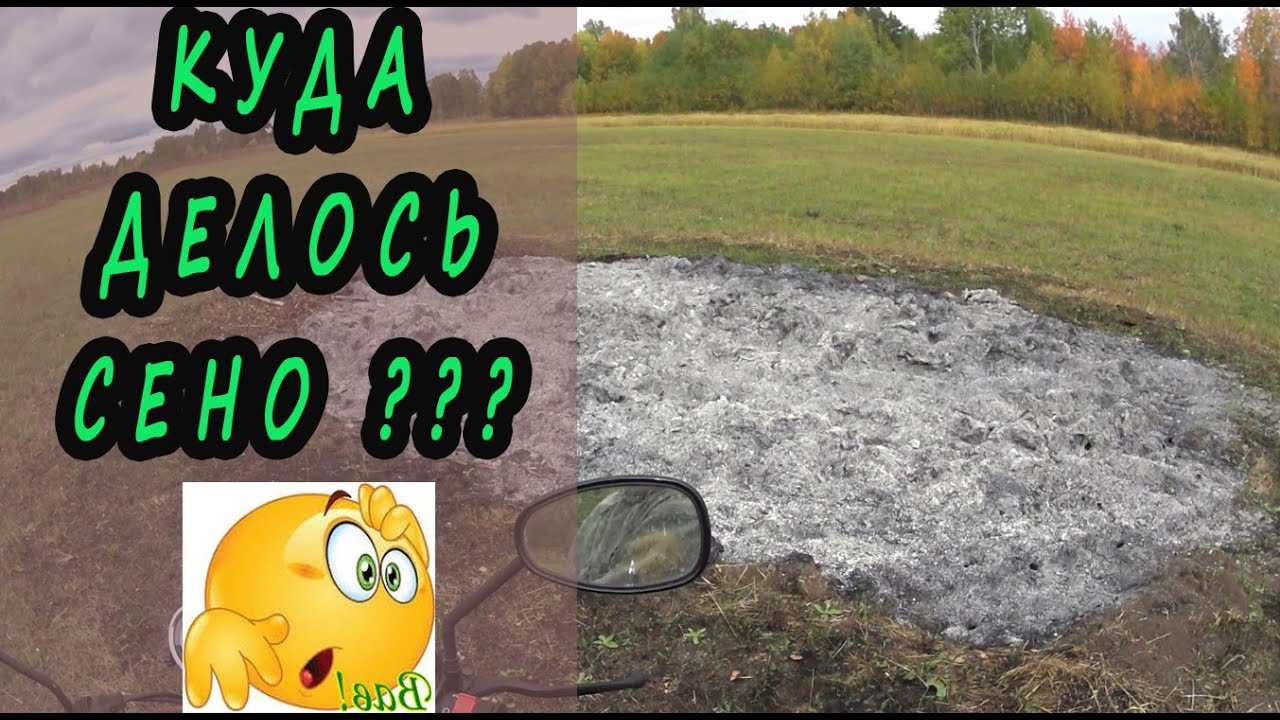 Как перевезти целиком стог сена?