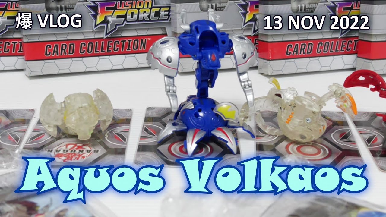 Aquos Worton & Balista!! (VOLKAOS)!! [13 NOV 2022] | BAKUGAN VLOG #131