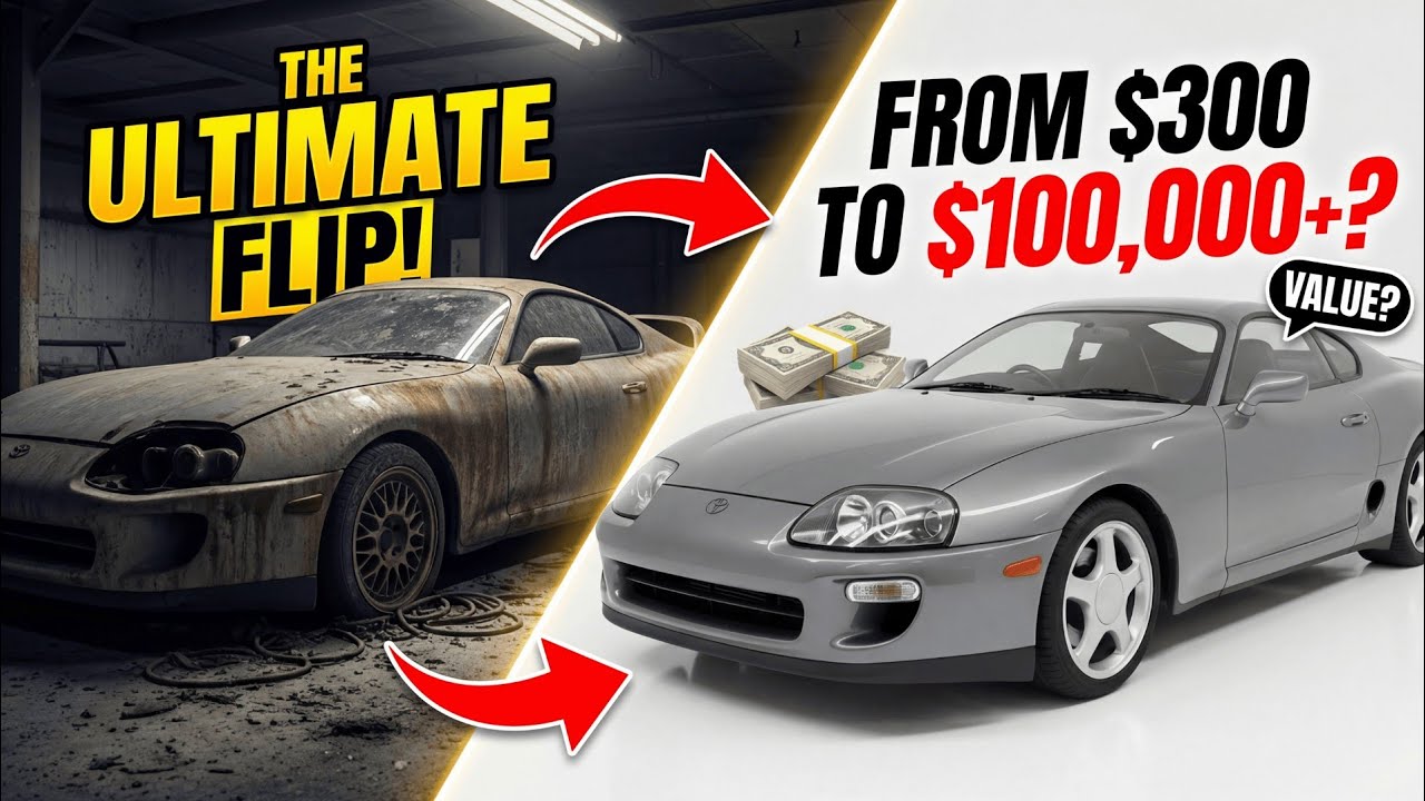 I Bought a 1993 Toyota Supra Turbo for $300… Grandpa’s Abandoned Car Was Unreal
