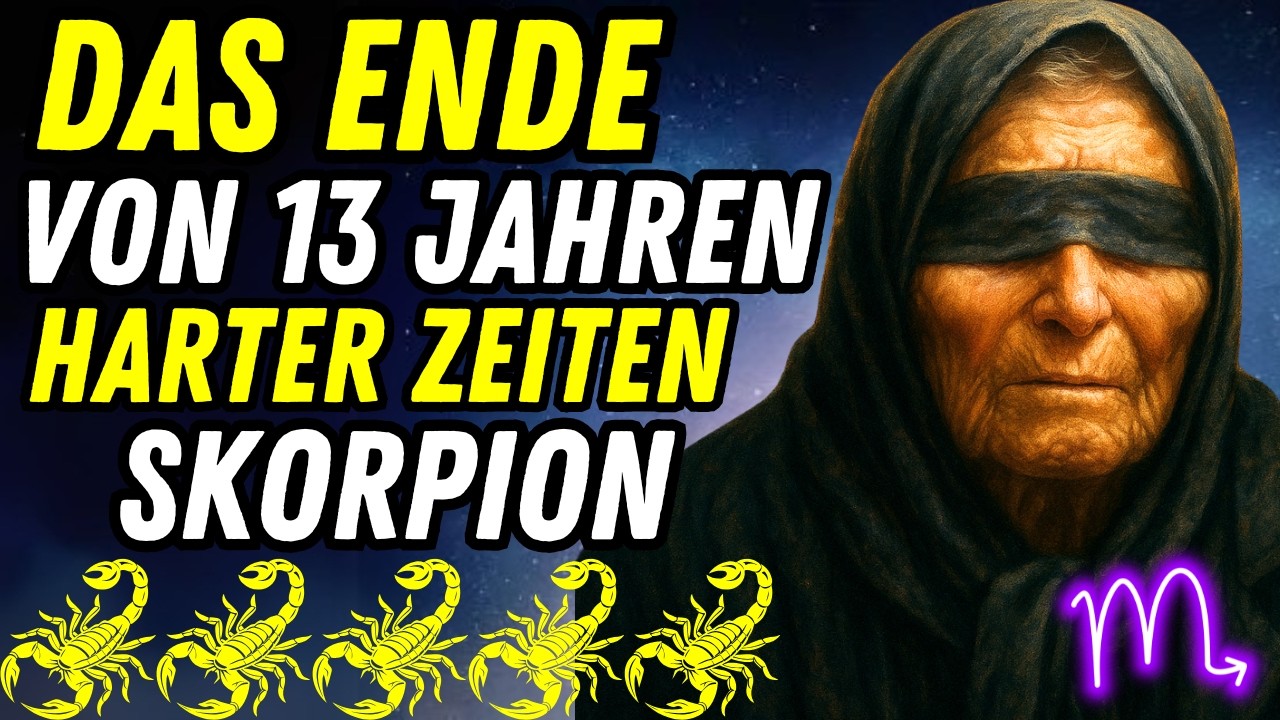 Skorpion, wusstest du das? Der Monat Januar 2026 wird dir 20 Jahre Glück bringen!
