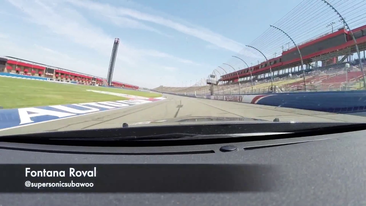 2010 Subaru STi | Fontana Roval - First Top-Speed Testing After Engine Rebuild | Supersonic Subawoo