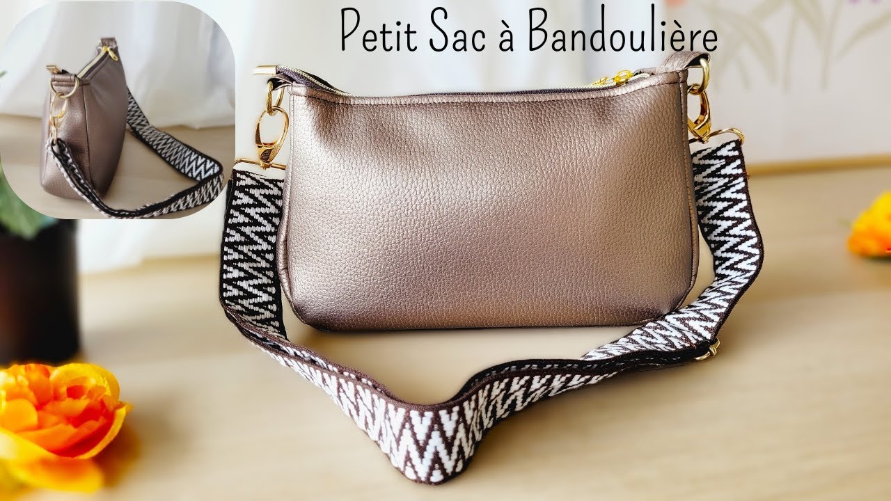 TUTORIEL | Petit sac à Bandoulière | Pratique !