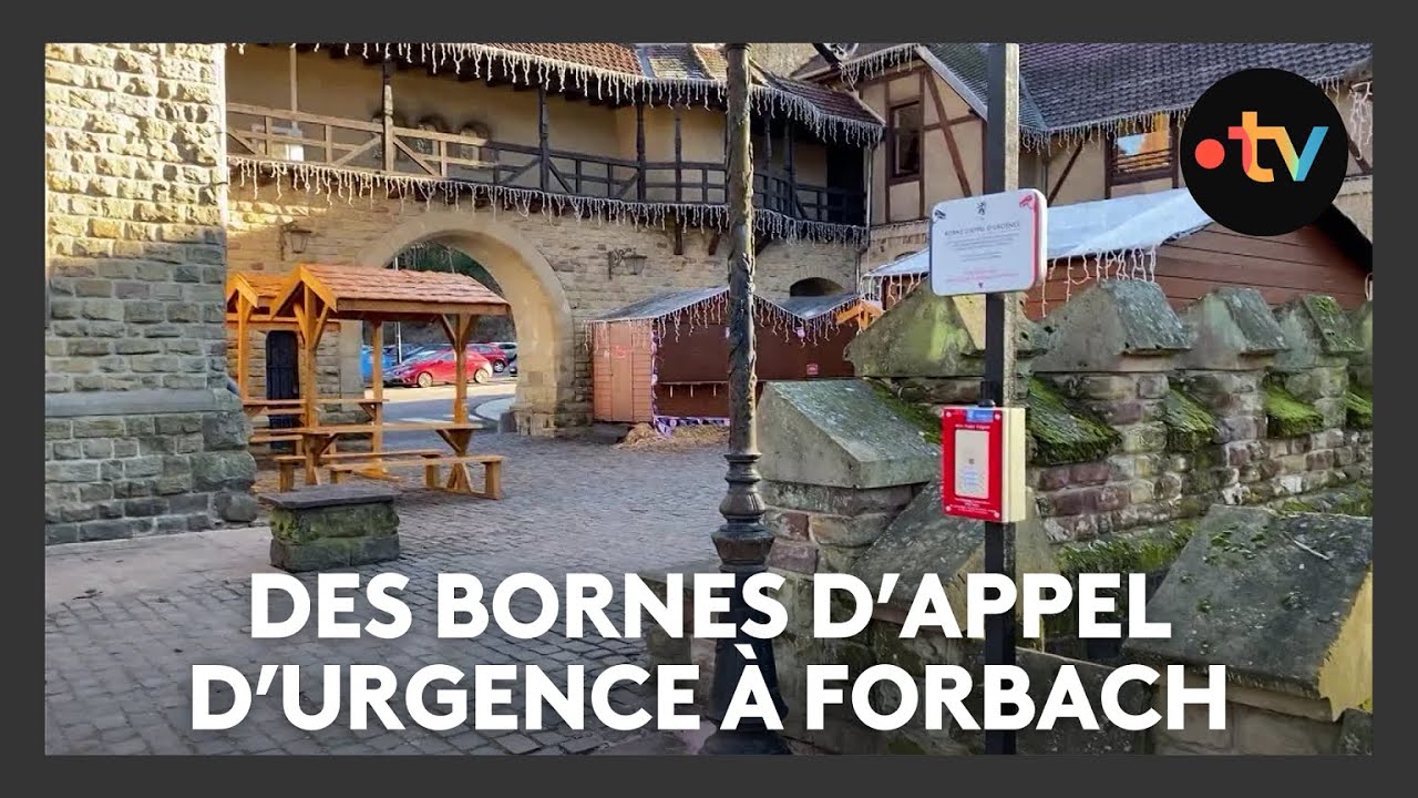 Des bornes d'appel d'urgence installées à forbach